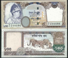 Nepal - Pk N° 50 - Billet De Banque De 500 Rupees - Nepal