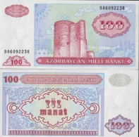 Billet Collection Azerbaidjan - Billet De 100 Manat Pk N° 18 - Azerbaïjan