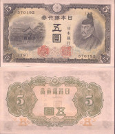 Japon - Pk N° 50 - Billet De Banque De 5 Yen - Japan