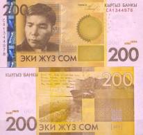 Kirghizstan - Pk N° 27 - Billet De Banque De 200 Som - Kirgizïe