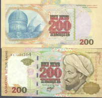 Kazakhstan - Pk N° 20 - Billet De Banque De 200 Tenge - Kazakistan