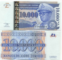 Billets Collection Zaire Pk N° 70 - 10000 Zaires - Zaïre