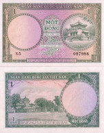 Billet De Banque Vietnam Sud Pk N° 1 - 1 Dong - Viêt-Nam