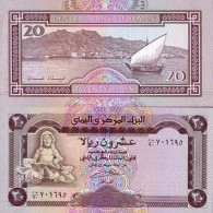 Billet De Collection Yemen Pk N° 25 - 20 Rials - Yémen