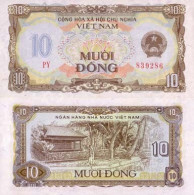 Billets Banque Vietnam Nord Pk N° 86 - 10 Dong - Viêt-Nam