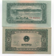 Billet De Banque Vietnam Nord Pk N° 69 - 2 Dong - Viêt-Nam