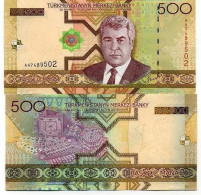 Billet De Banque Turkmenistan Pk N° 19 - 500 Manats - Turkmenistán