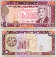 Billets Collection Turkmenistan Pk N°  7 - 500 Manats - Turkmenistan