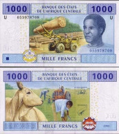 Billets De Banque Afrique Centrale Cameroun Pk N° 207 - 1000 Francs - Kamerun