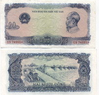 Billet De Collection Vietnam Nord Pk N° 83 - 20 Dong - Viêt-Nam