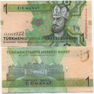 Billets De Banque Turkmenistan Pk N° 8 - 1000 Manats - Turkménistan