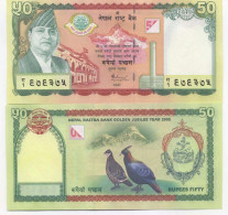 Billets Collection Nepal Pk N° 52 - 50 Rupees - Népal