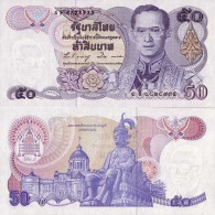 Billet De Collection Thailande Pk N° 90 - 50 Baht - Tailandia