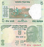 Billet De Banque Collection Inde - PK N° 94 - 5 Ruppe - Inde