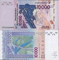 Billet De Banque Collection Afrique De L'ouest - PK N° 118a - 10 000 Francs - Ivoorkust