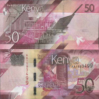 Billet De Banque Collection Kenya - W N° 52 - 50 Shilling - Kenia