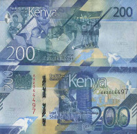 Billet De Banque Collection Kenya - W N° 54 - 200 Shilling - Kenya