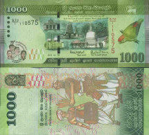 Billet De Banque Collection Sri Lanka - PK N° 999 - 1 000 Rupees - Sri Lanka