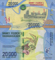 Billet De Banque Collection Madagascar - PK N° 104 - 20 000 Franc - Madagaskar