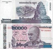 Billet De Banque Collection Cambodge - PK N° 60 - 20 000 Riels - Cambodia