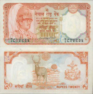 Billet De Banque Collection Nepal - PK N° 32 - 20 Rupees - Nepal