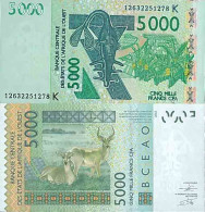 Billet De Banque Collection Afrique De L'ouest - PK N° 717k - 5000 Francs - Sénégal
