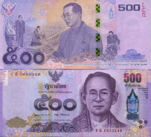 Billet De Banque Collection Thailande - PK N° 133 - 500 Baht - Tailandia