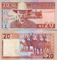 Billet De Banque Collection Namibie - PK N° 6 - 20 Dollars - Namibië