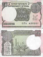 Billet De Banque Collection Inde - PK N° 108b - 1 Rupee - Inde