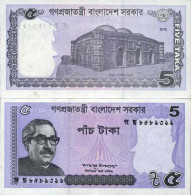 Billet De Banque Collection Bangladesh - PK N° 64Aa - 5 Taka - Bangladesh