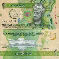 Billet De Banque Collection Turkmenistan - PK N° 36 - 1 Manats - Turkmenistán