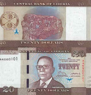 Billet De Banque Collection Liberia - PK N° 33 - 20 Dollars - Liberia
