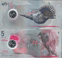Billet De Banque Collection Maldives - PK N° 26A - 5 Rufiyaa - Maldiven