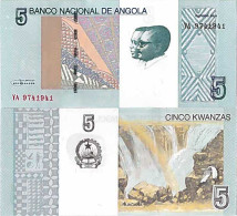 Billet De Banque Collection Angola - PK N° 151A - 5 Kwanza - Angola