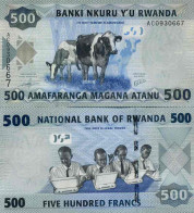 Billet De Banque Collection Rwanda - PK N° 38 - 500 Francs - Ruanda