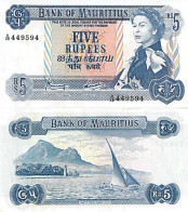 Billet De Banque Collection Maurice - PK N° 30 - 5 Ruppees - Mauricio