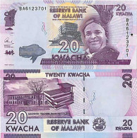 Billet De Banque Collection Malawi - PK N° 63 - 20 Kwacha - Malawi