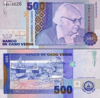 Billet De Banque Cap Vert Pk N° 64 - 500 Escudos - Capo Verde