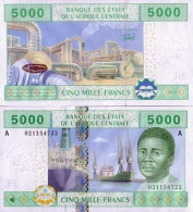 Billet De Collection Afrique Centrale Gabon Pk N° 409 - 5000 Francs - Gabon