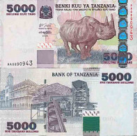 Billet De Banque Collection Tanzanie - PK N° 38 - 5000 Shilings - Tanzania