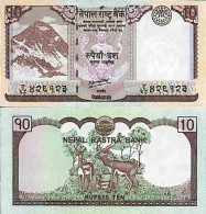 Billet De Banque Collection Nepal - PK N° 70 - 10 Rupees - Népal