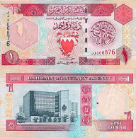 Billet De Banque Collection Bahrain - PK N° 19 - 1 Dinar - Bahrein