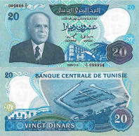 Billet De Banque Collection Tunisie - PK N° 81 - 20 Dinars - Tusesië