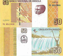 Billet De Banque Collection Angola - PK N° 152 - 50 Kwanza - Angola