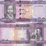 Billet De Banque Collection Soudan Du Sud - PK N° 9 - 50 Pounds - Sudan Del Sud