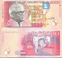 Billet De Banque Collection Maurice - PK N° 55 - 2 000 Ruppees - Mauricio