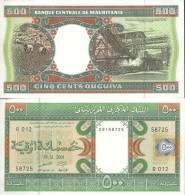 Billet De Banque Collection Mauritanie - PK N° 8B - 500 Quguiya - Mauritania