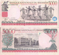 Billet De Banque Collection Rwanda - PK N° 28 - 5 000 Francs - Ruanda