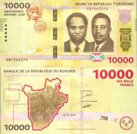 Billet De Banque Collection Burundi - PK N° 54 - 10 000 Francs - Burundi