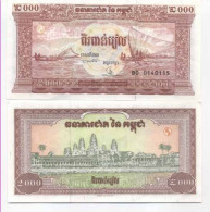 Billet De Collection Cambodge Pk N° 45 - 2000 Riels - Cambodge